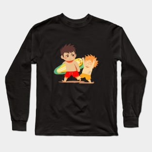 Surfer boys Long Sleeve T-Shirt